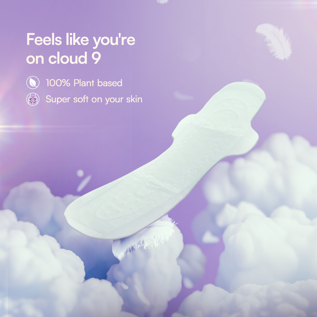 Flawsome - Plant Based Sensitive Sanitary Pads (Pack of 10)