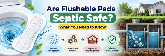 Are Flushable Pads Septic Safe? What You Need to Know