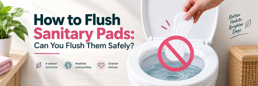How to Flush Sanitary Pads: Can You Flush Them Safely?
