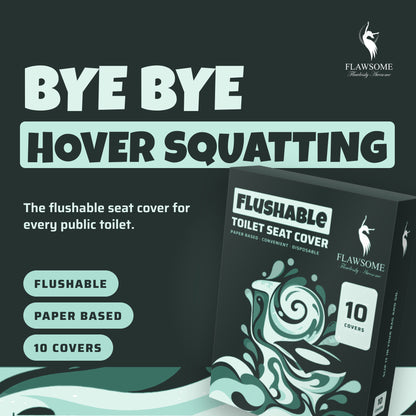 Flushable Toilet Seat Covers