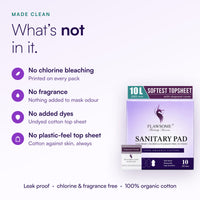 Flawsome 100% Organic Cotton Pads