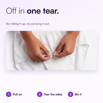 Flawsome - Disposable Period Panties (Pack of 4)