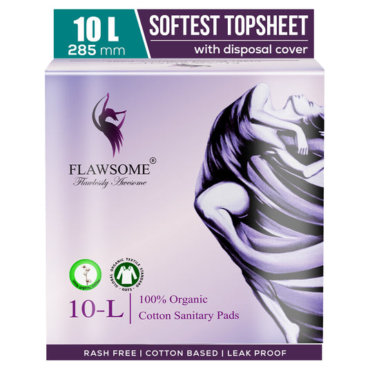 Flawsome 100% Organic Cotton Pads
