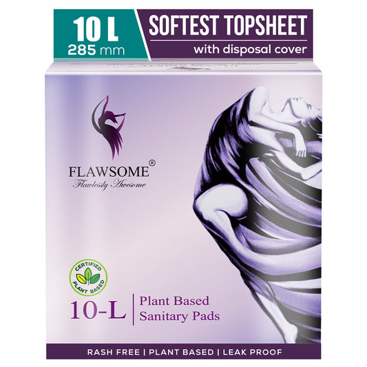 Flawsome Plant Based Sanitary Pads (L/XL/XXL)