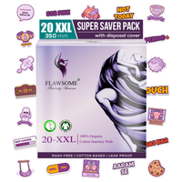 Flawsome 100% Organic Cotton Pads