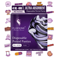 Special Edition - Flawsome Disposable Period Panties (With Sticker Pack)