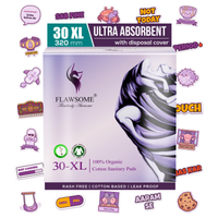 Flawsome 100% Organic Cotton Pads