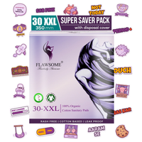 Flawsome 100% Organic Cotton Pads