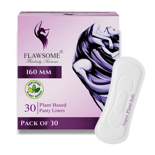Flawsome - Plant Based Panty Liners (Pack of 30)