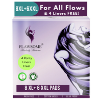 Flawsome Plant Based Sanitary Pads (L/XL/XXL)