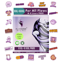 Flawsome 100% Organic Cotton Pads