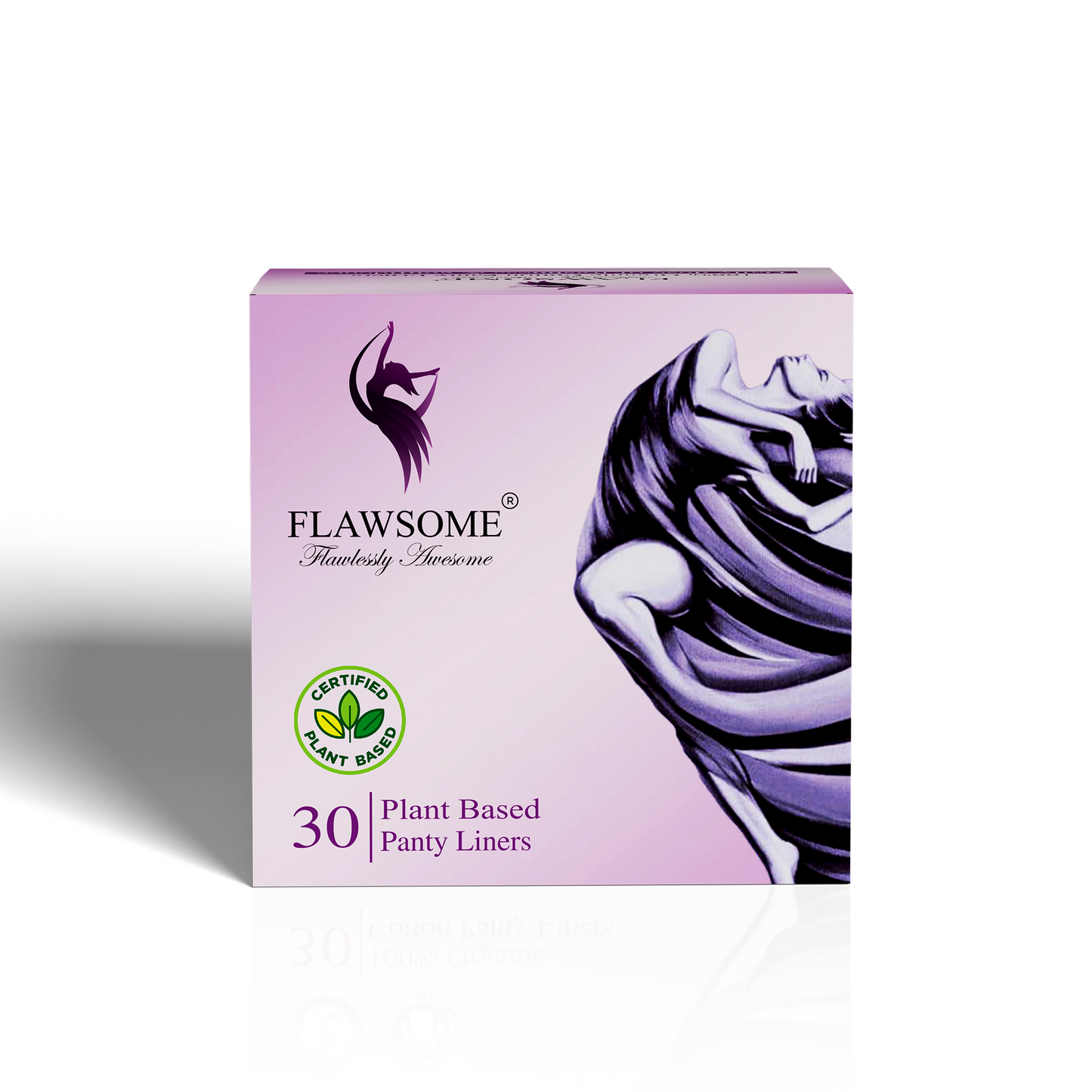 Flawsome - Plant Based Panty Liners (Pack of 30)