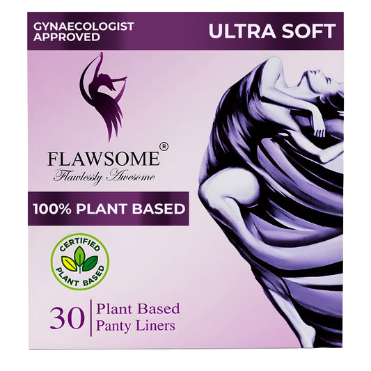 Flawsome - Plant Based Panty Liners (Pack of 30)