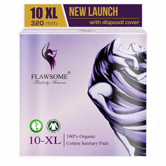 Flawsome 100% Organic Cotton Pads