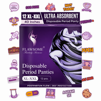 Special Edition - Flawsome Disposable Period Panties (With Sticker Pack)
