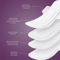 Flawsome Plant Based Sanitary Pads (50XL+50XXL)