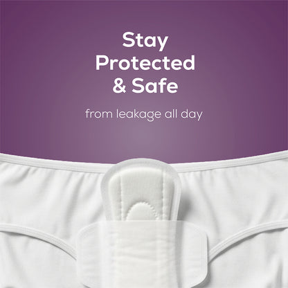 Chemical-Free Safe Sanitary Pads (L, Pack of 10/20/30) – Rash-Free, Gynecologist-Certified, Ultra Soft