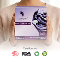 Flawsome Plant Based Sanitary Pads (50XL+50XXL)