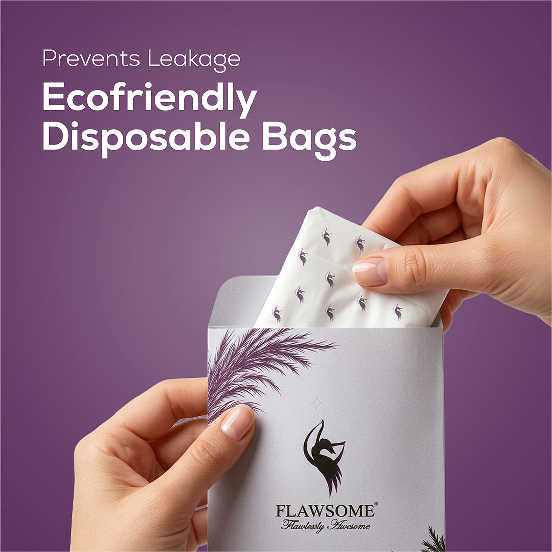Flawsome Plant Based Sanitary Pads (50XL+50XXL)