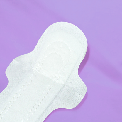 Flawsome Sensitive Sanitary Pads - Pack of 40 Pads (Large) - Certified 100% Rash-Free by Gynecologist - Natural Plant Top Sheet - No Fragrance, No Chlorine - With Disposal Bags