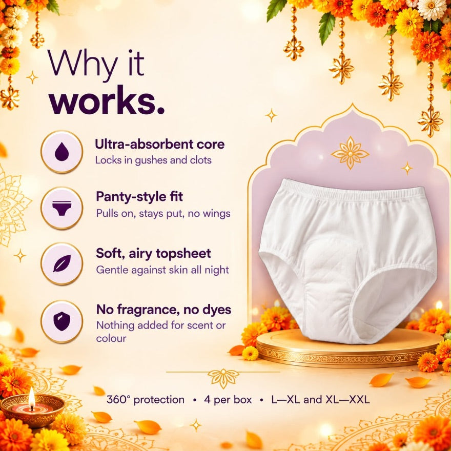 Flawsome Garbha Edition Period Panties